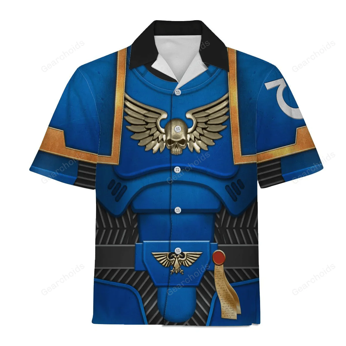 Space Marines Ultramarines - Costume Cosplay Hoodie Sweatshirt Sweatpants CSWRH001 - Image 9