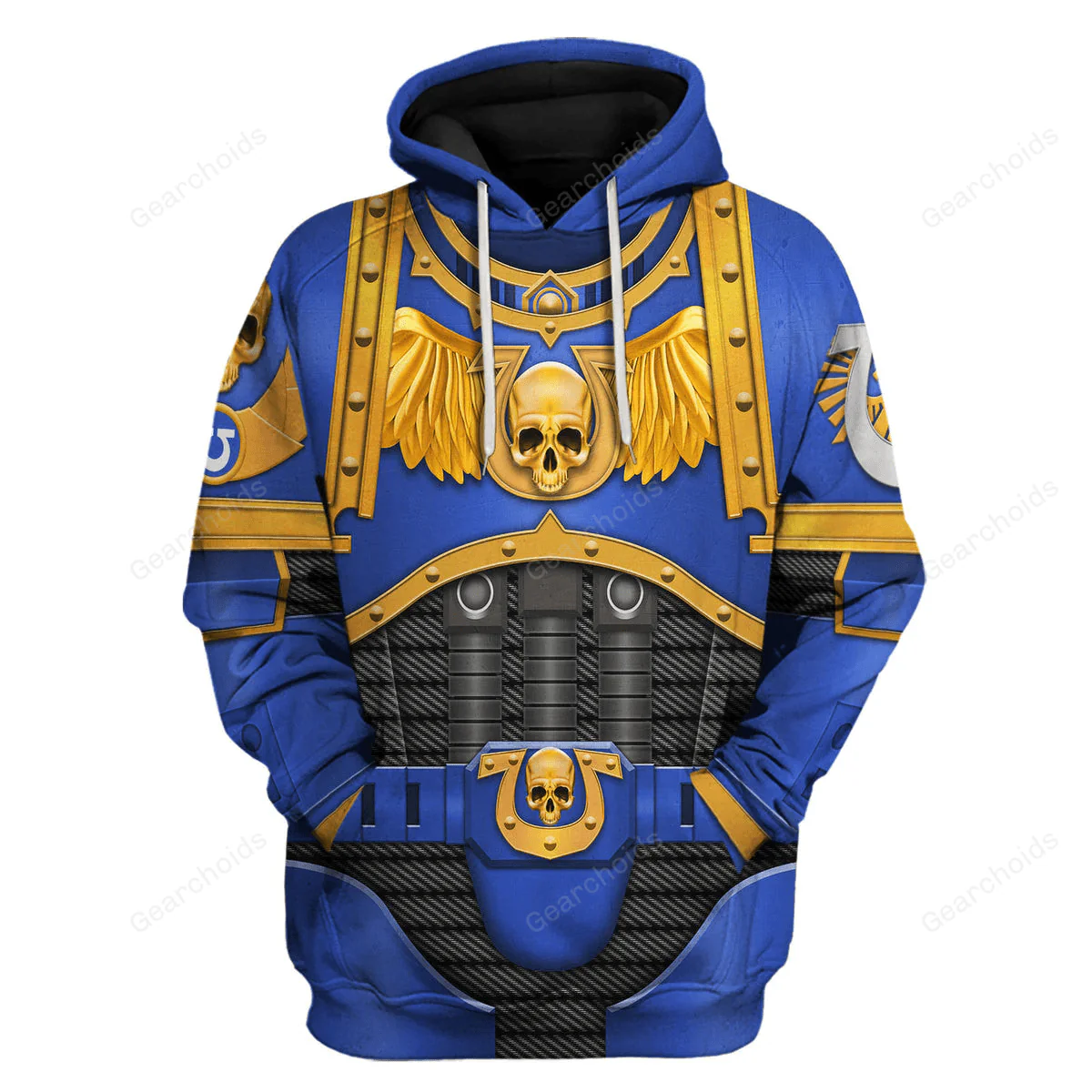 Space Marines Video Games V1 - Costume Cosplay Hoodie Sweatshirt Sweatpants CSWRH011 - Image 2