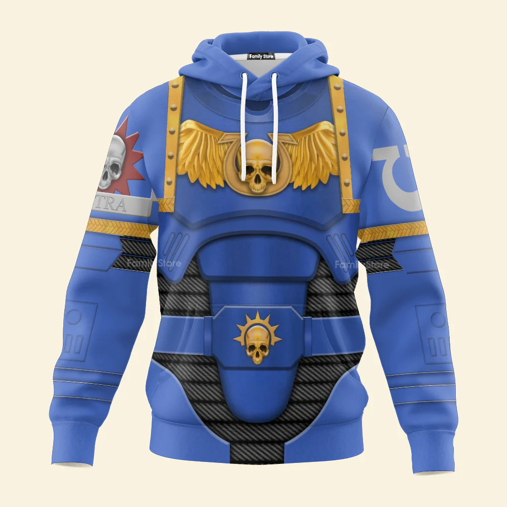 Space Marines Video Games V2 - Costume Cosplay Hoodie Sweatshirt Sweatpants CSWRH193 - Image 2