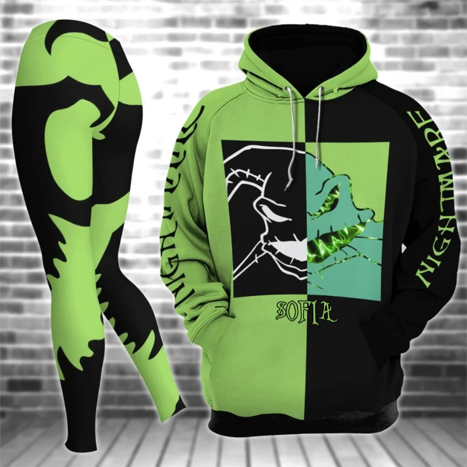 Spooky Boogie Man - Personalized Hoodie And Leggings - Gift For Halloween, Christmas HH01