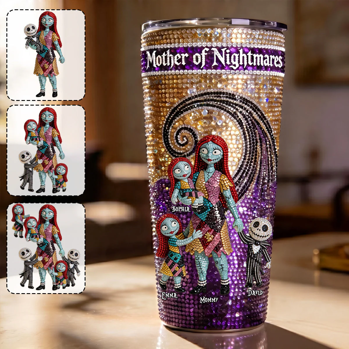 Spooky Mother Of Nightmares - Personalized Tumbler - Gift For Mother's Day