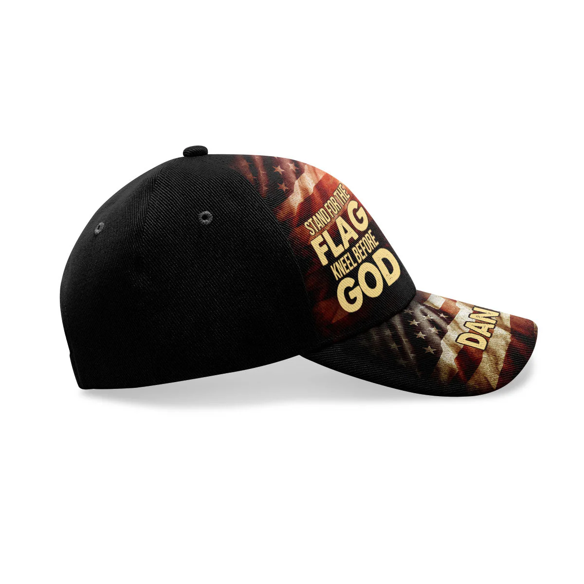 Stand For The Flag Kneel Before God - Christian Gift For Him BA01 - Image 4