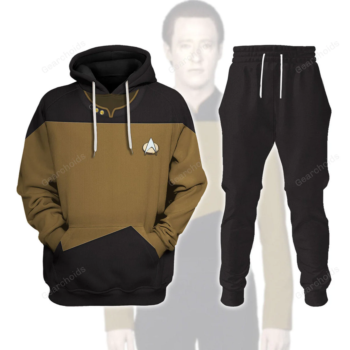 SaTr Data Costume Hoodie Sweatshirt Sweatpants