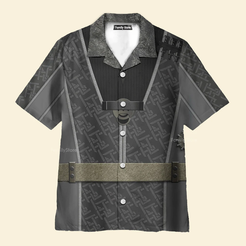 SaTr Deep Space Nine Jem’Hadar Military Costume Hawaiian Shirt