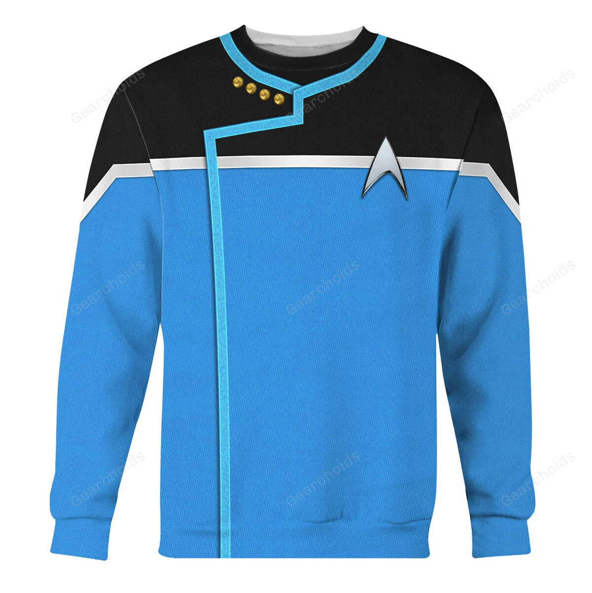 SaTr Dress Uniform Science Division Hoodie Sweatshirt Sweatpants - Image 4