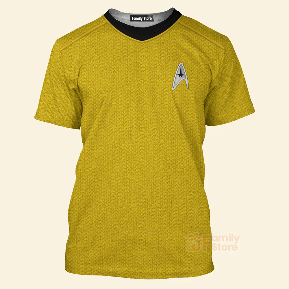 SaTr Into Darkness Gold - 3D TShirt