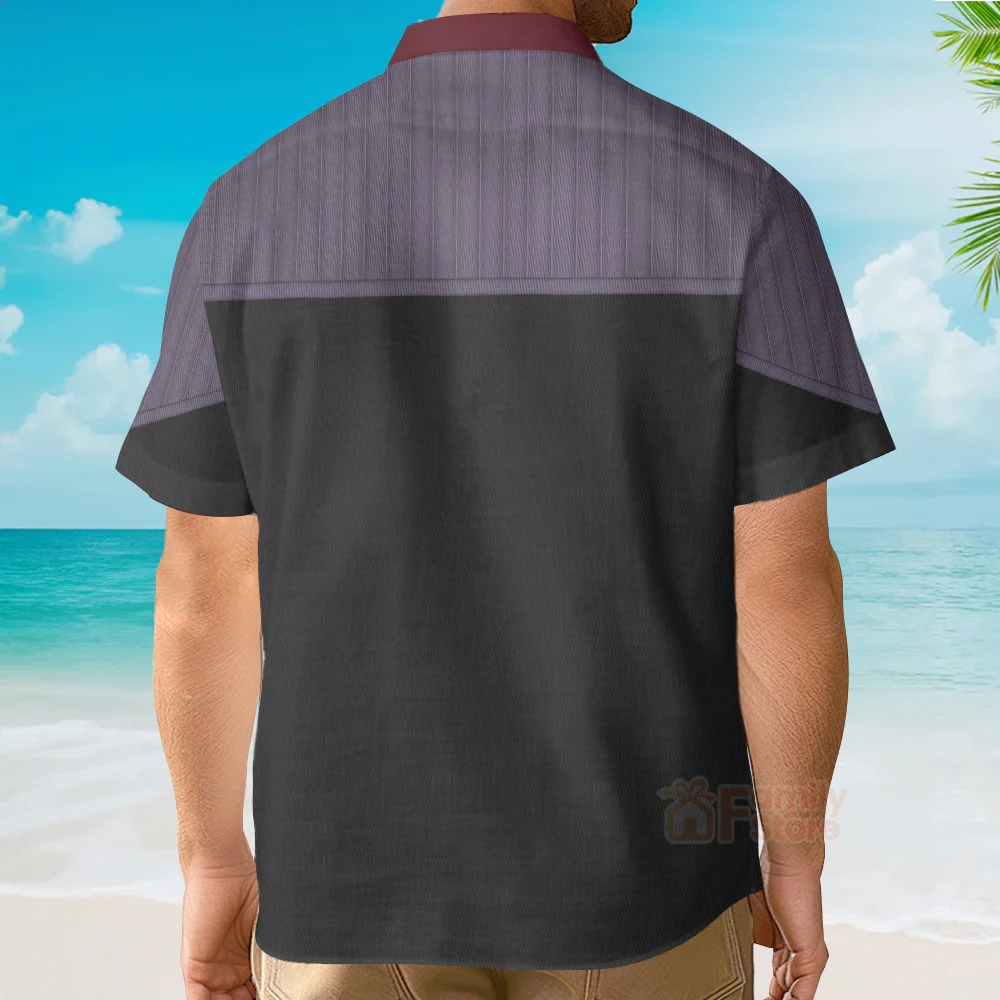 SaTr Jean-luc Picard Cool Hawaiian Shirt - Image 3