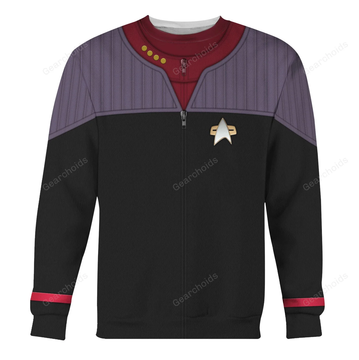 SaTr Jean-luc Picard Hoodie Sweatshirt Sweatpants - Image 4