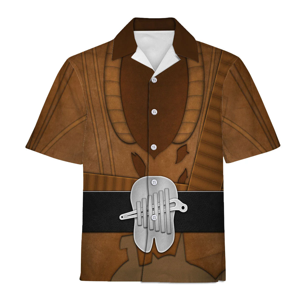SaTr Khan Noonien Singh Costume Officer Cool - Hawaiian Shirt