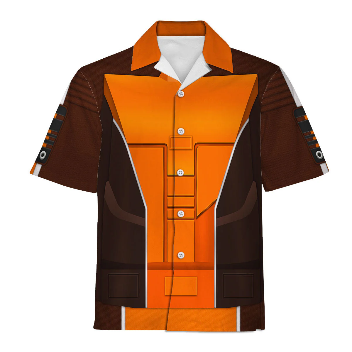 SaTr Space Suit SaTr Costume Cool - Hawaiian Shirt