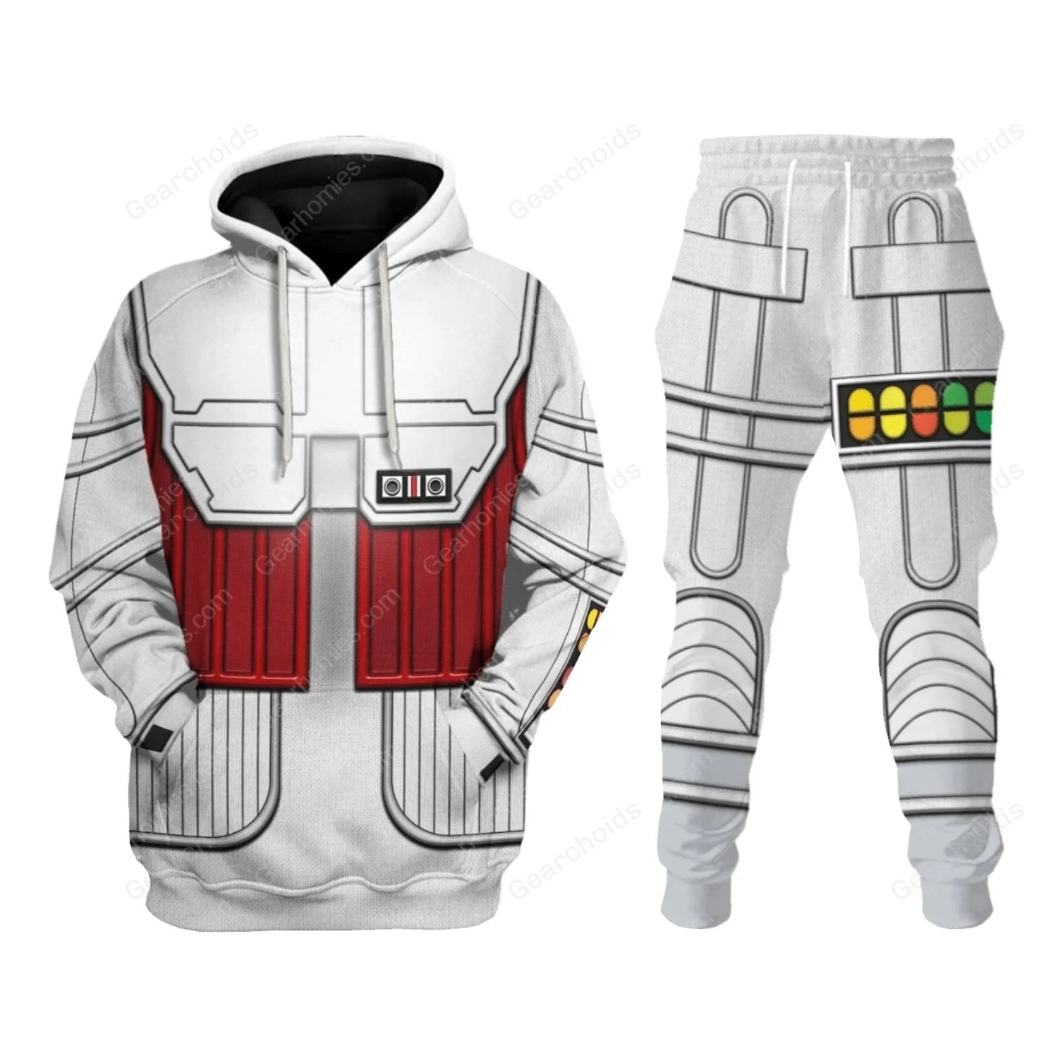 SaTr ST First Contact Captain Picard EVA Suit Hoodie Sweatshirt Sweatpants