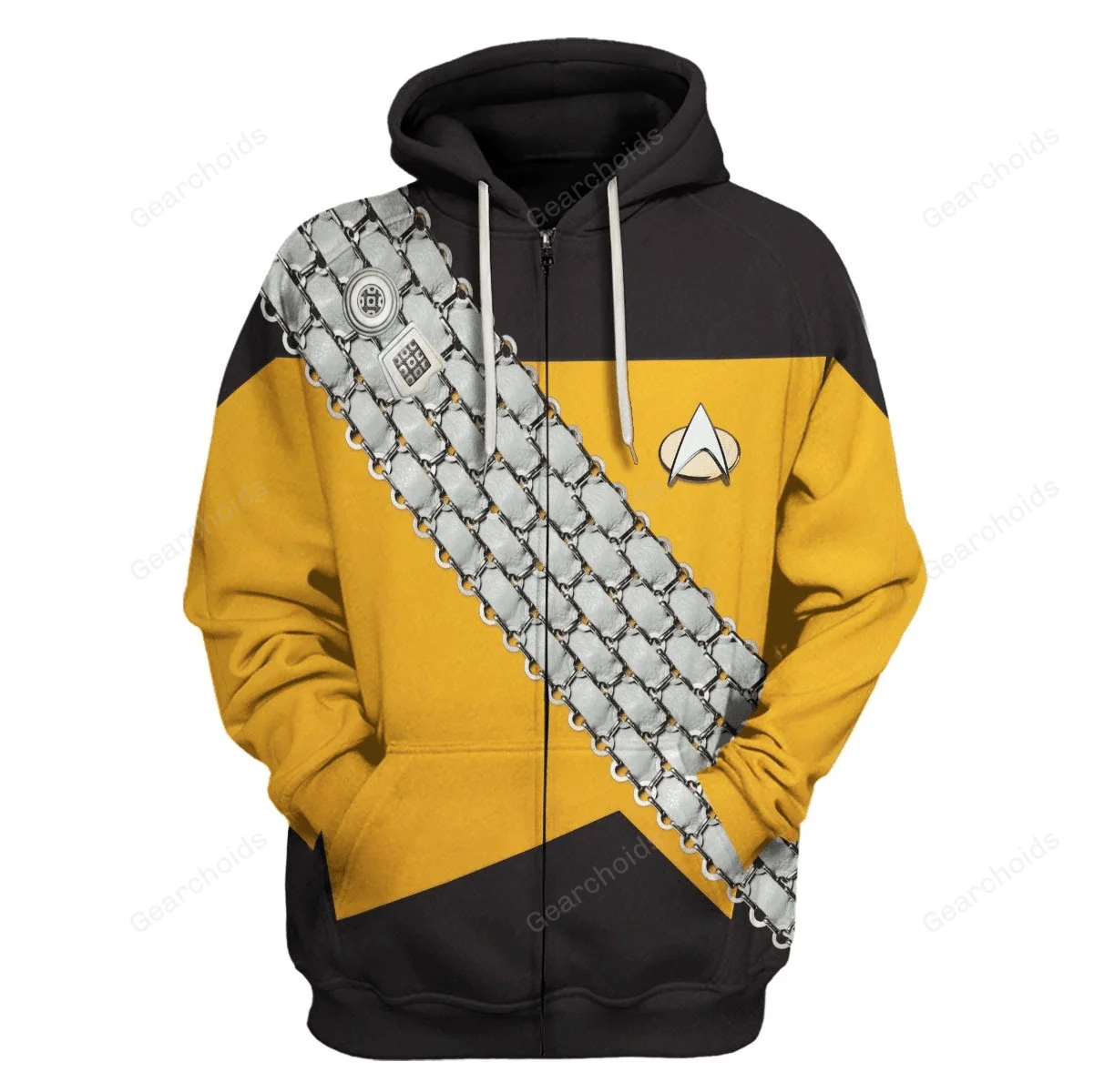 SaTr The Next Generation Worf Klingon Hoodie Sweatshirt Sweatpants - Image 3