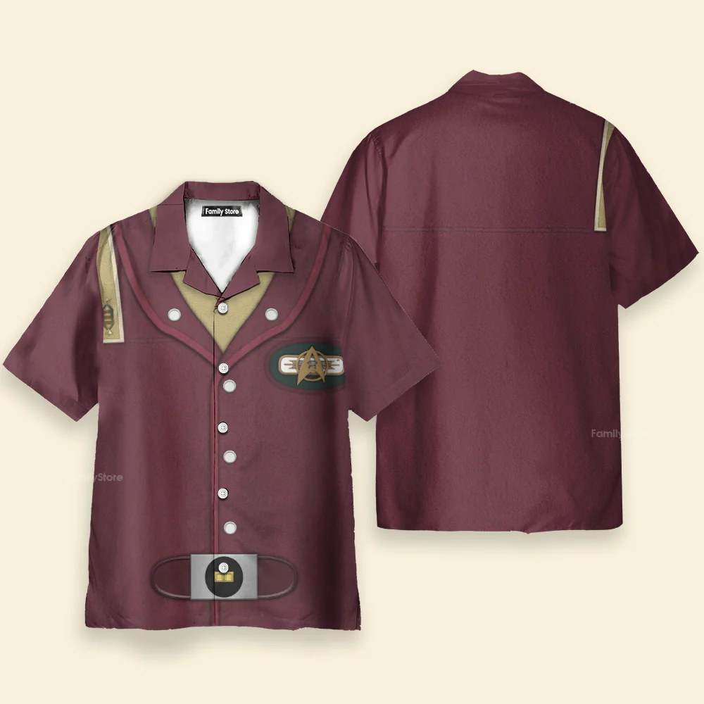 SaTr The Officer's Vest Hawaiian Shirt - Image 2