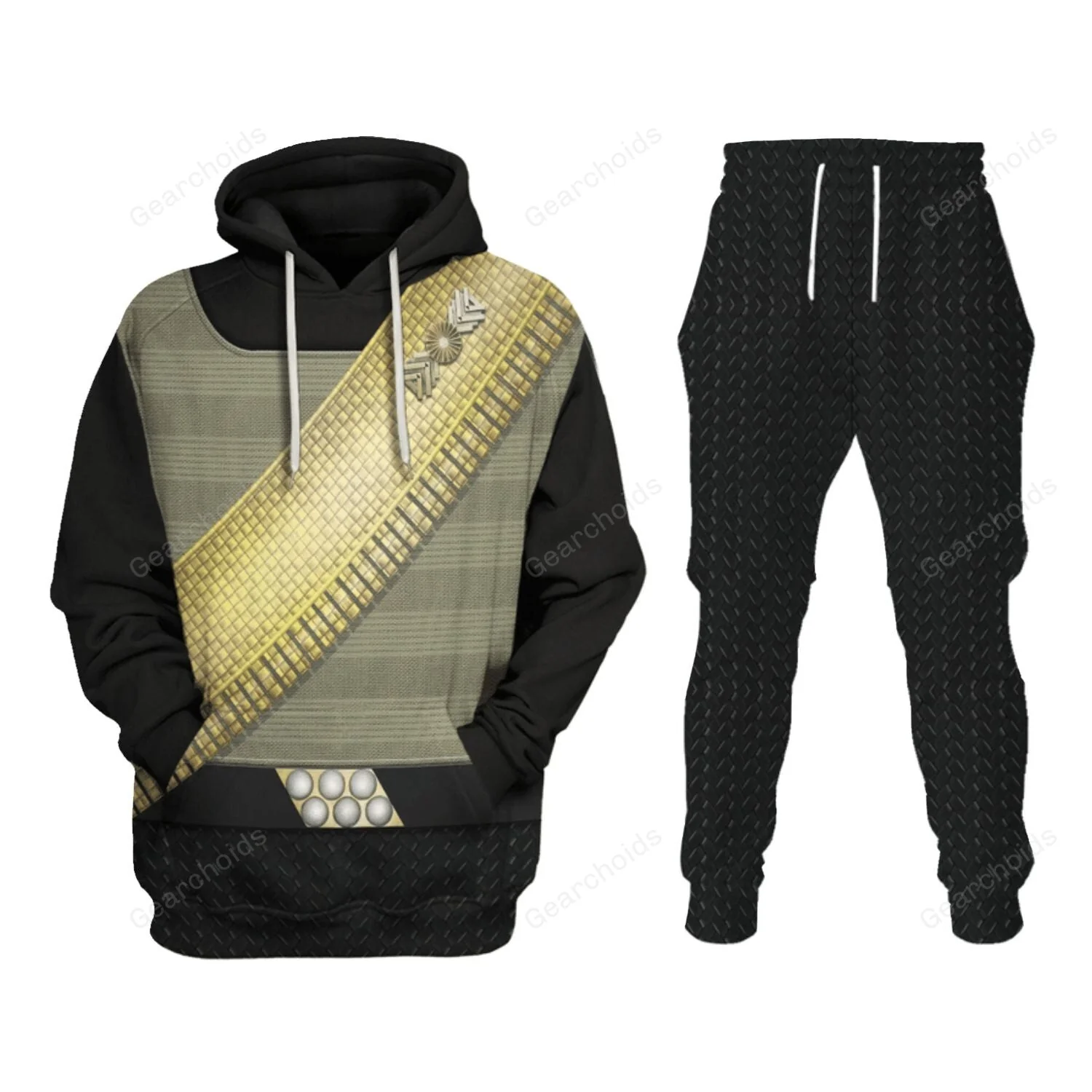 SaTr The Original Series Klingon Kang Hoodie Sweatshirt Sweatpants