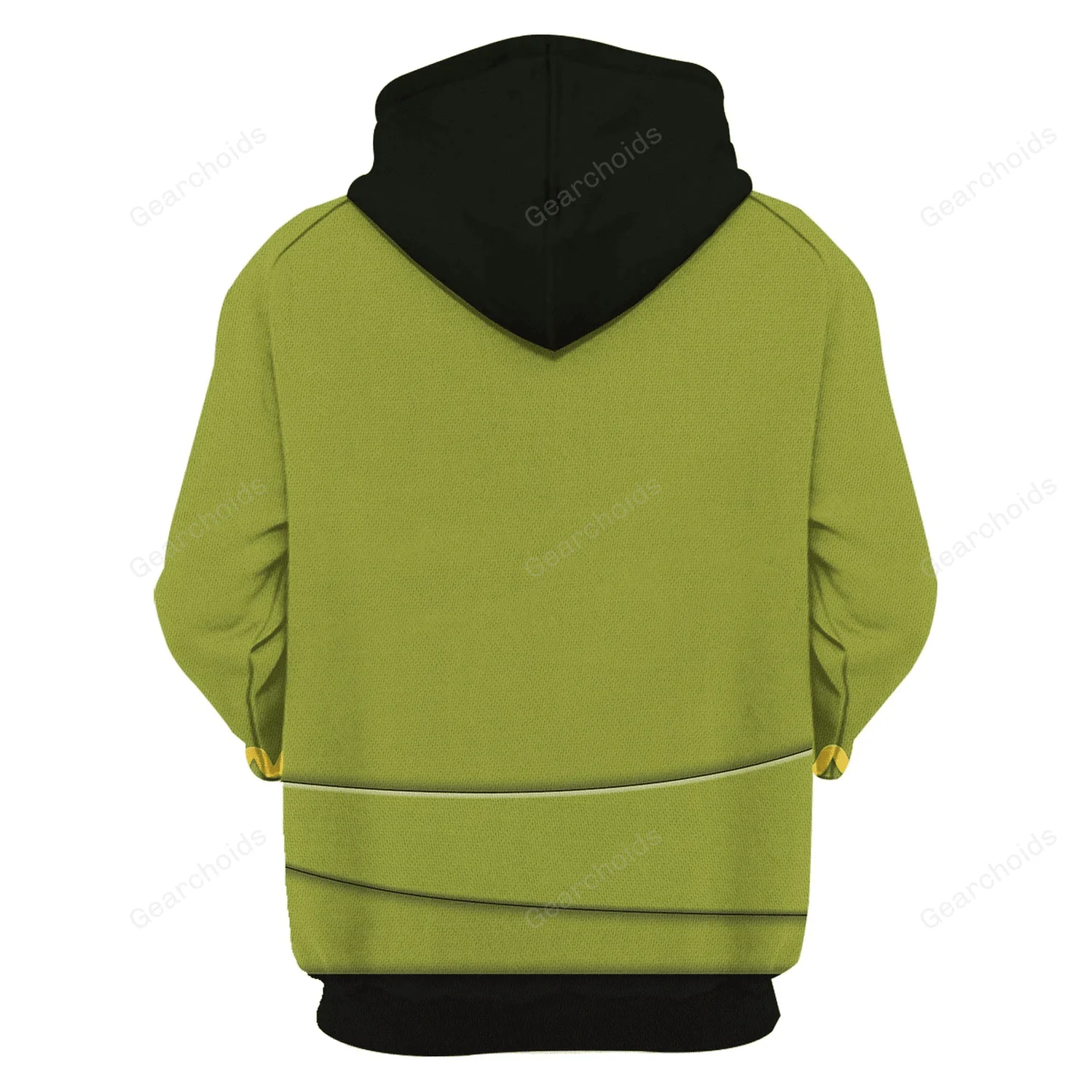 SaTr TOS Kirk Green Tunic Hoodie Sweatshirt Sweatpants - Image 6