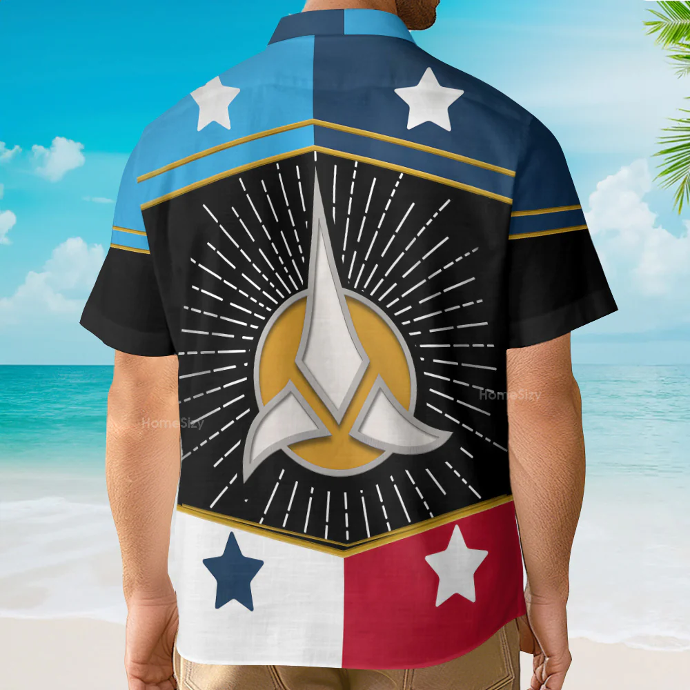 SaTr Worf Is Not A Merry Man Cool Hawaiian Shirt - Image 4