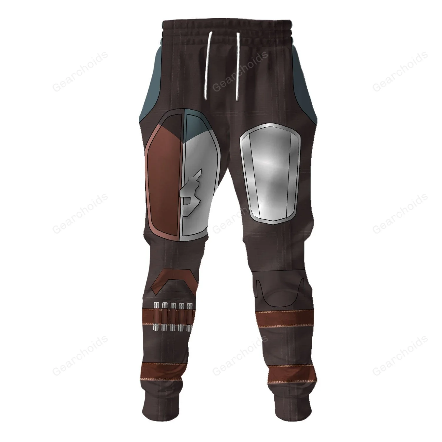 Stwa 3D Beskar Costume Hoodie Sweatshirt Sweatpants - Image 5