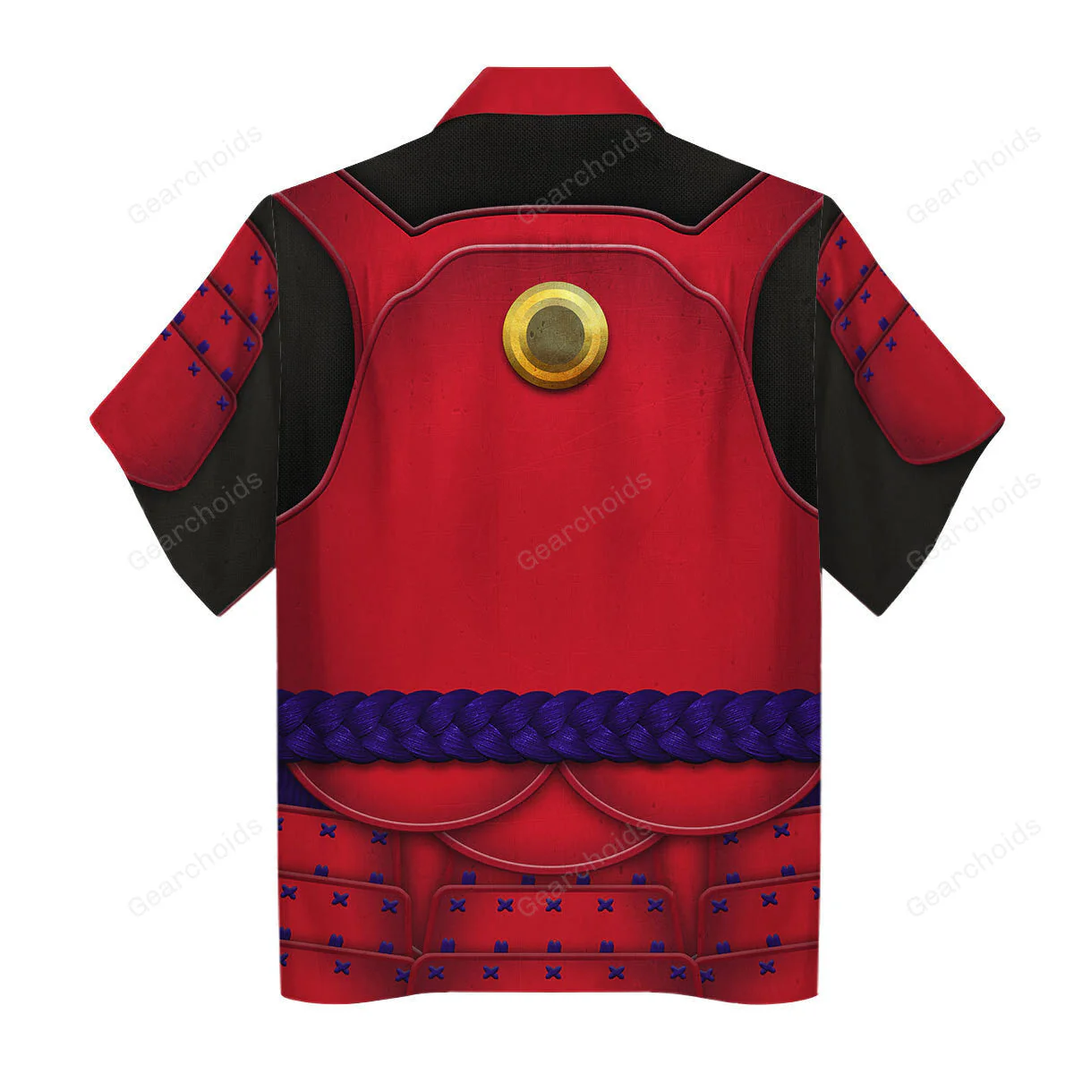 Stwa Ashigaru Red Akazonae Koyal Guard Hoodie Sweatshirt Sweatpants Tshirt Hawaiian shirt CSSWR033 - Image 10