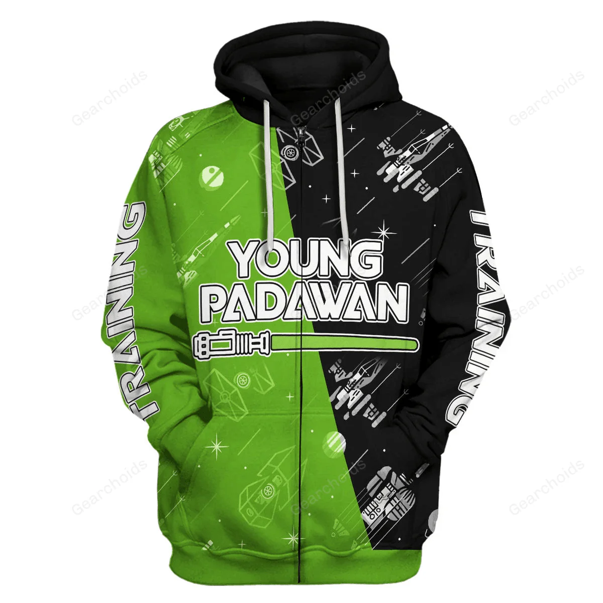 Stwa Baby Master And Training Matching Hoodie Sweatshirt Sweatpants Tshirt Hawaiian shirt CSSWR004 - Image 3