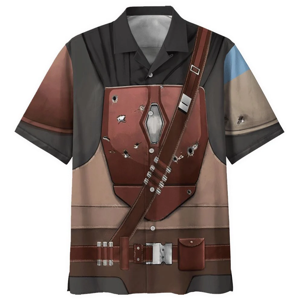 Stwa  Beskar Cosplay 01 Hawaiian Shirt