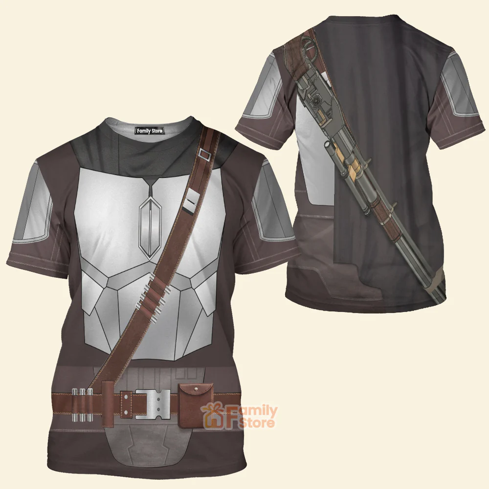 Stwa Beskar Mandalorian Costume Hoodie Sweatshirt Sweatpants CSSWR060 - Image 10