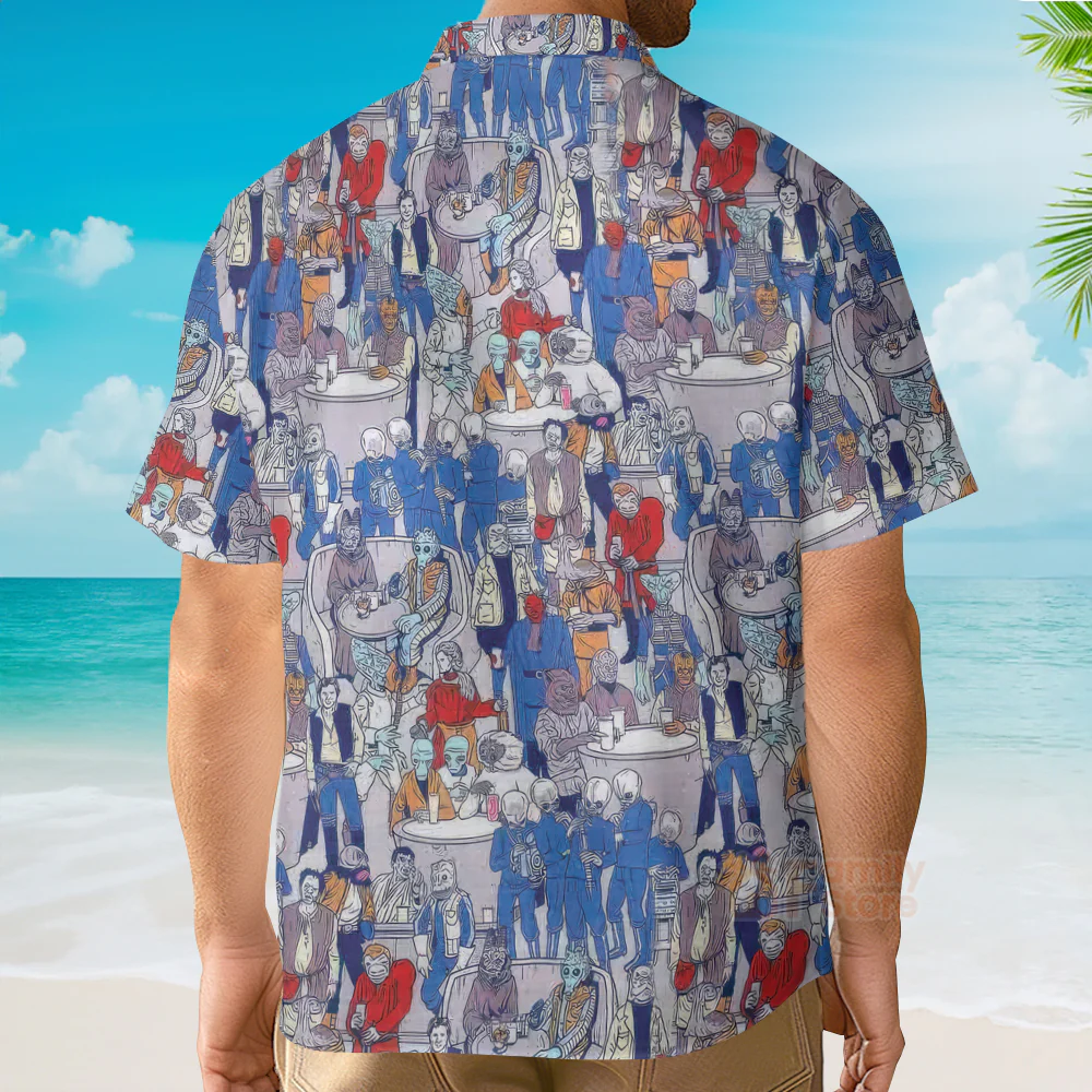 Stwa Cantina Hawaiian Shirt - Image 5