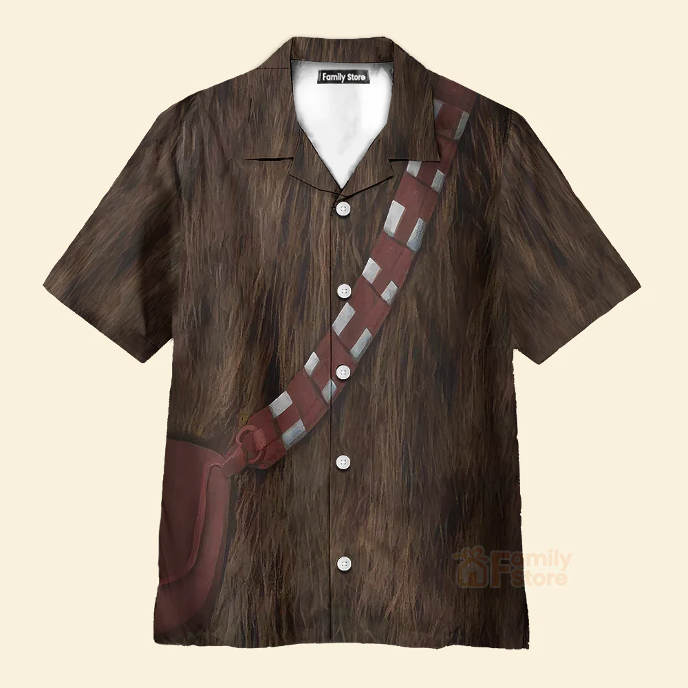 Stwa Chewbacca Cosplay Hawaiian Shirt