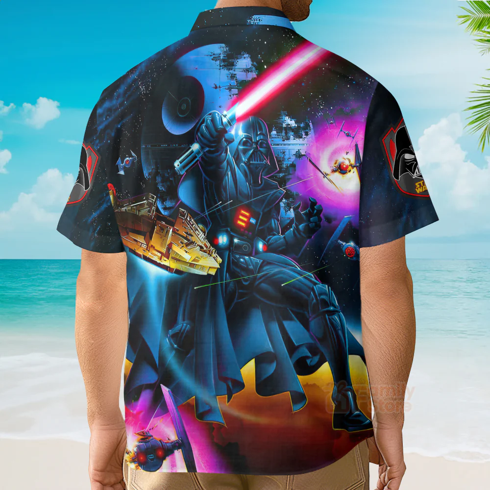Stwa Darth Vader Cool So Hawaiian Shirt - Image 5