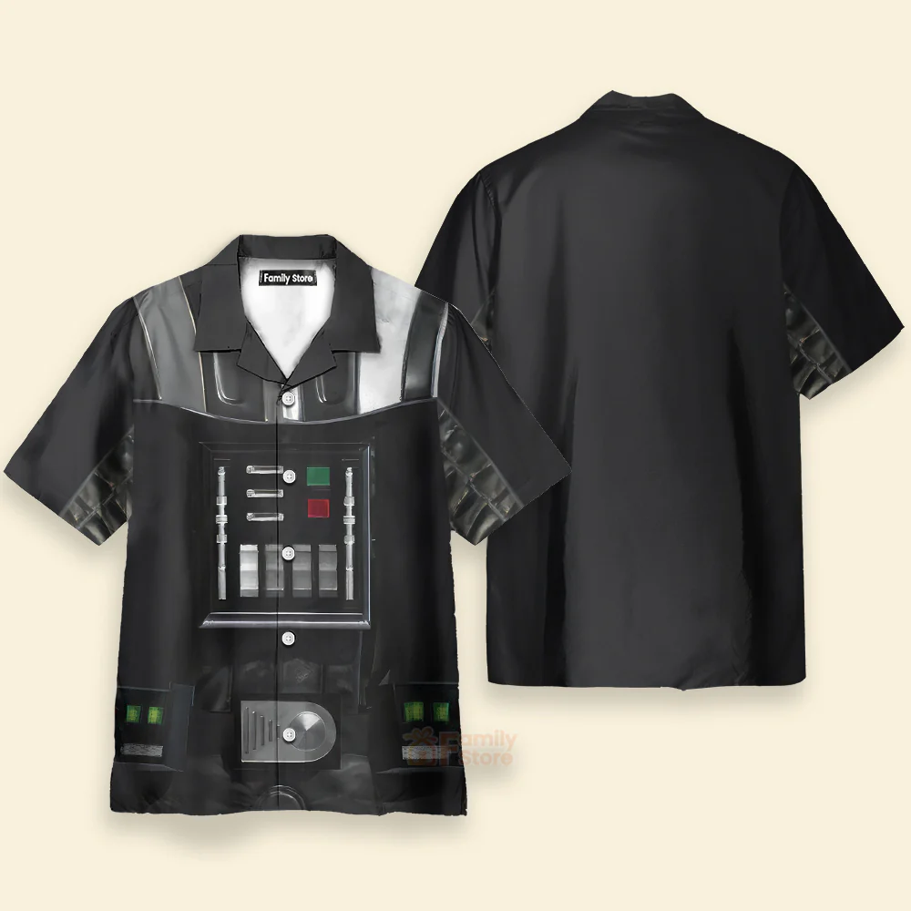 Stwa Darth Vader Cosplay Hawaiian Shirt - Image 3