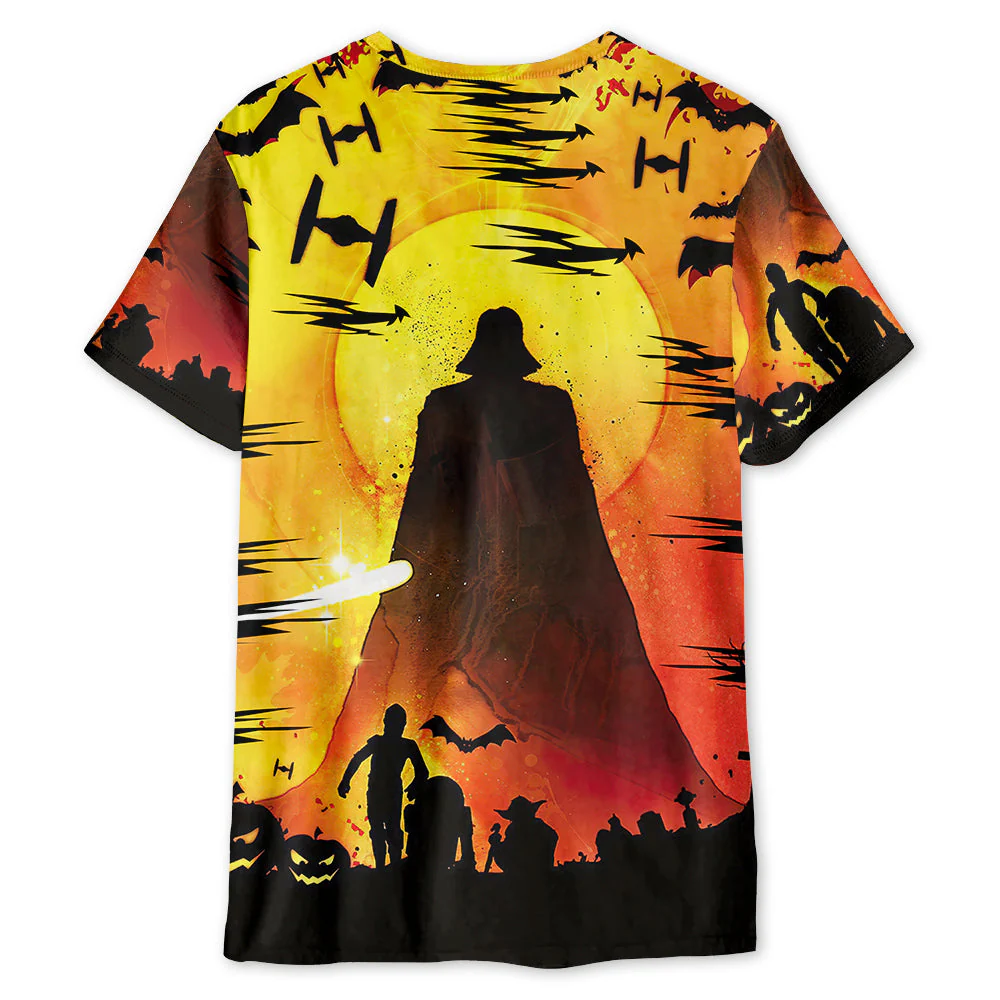 Stwa Darth Vader Halloween - 3D T-shirt - Image 2