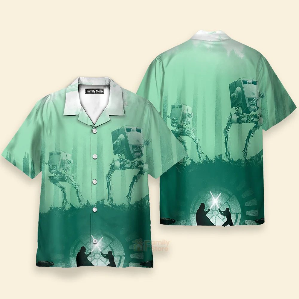 Stwa Darth Vader Hawaiian Shirt - Image 3