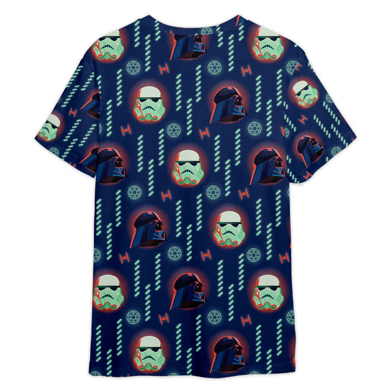 Stwa Darth Vader Pattern Gift For Fans - 3D T-shirt - Image 2