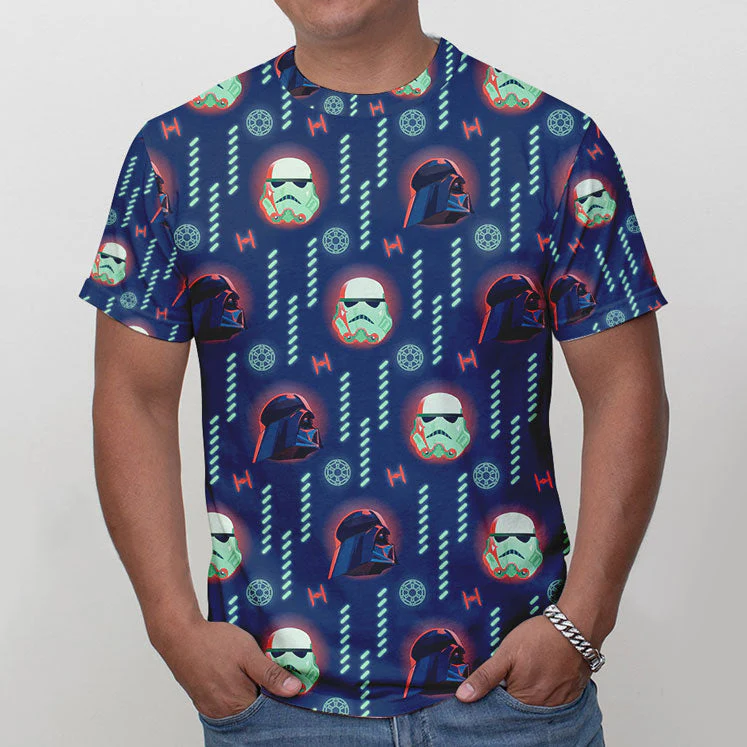 Stwa Darth Vader Pattern Gift For Fans - 3D T-shirt - Image 3