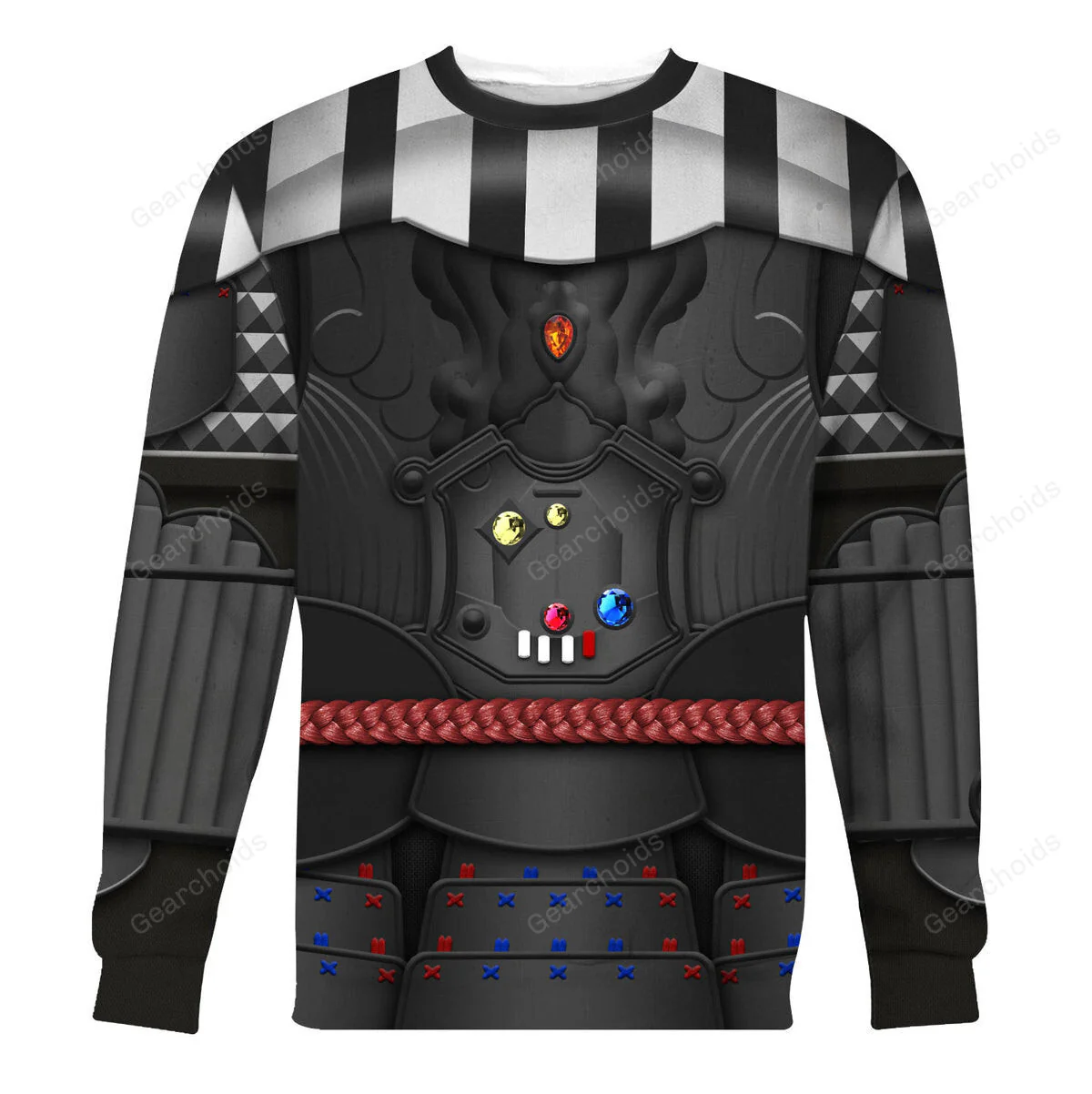 Stwa Darth Vader Samurai Costume Hoodie Sweatshirt Sweatpants Tshirt Hawaiian shirt CSSWR044 - Image 7