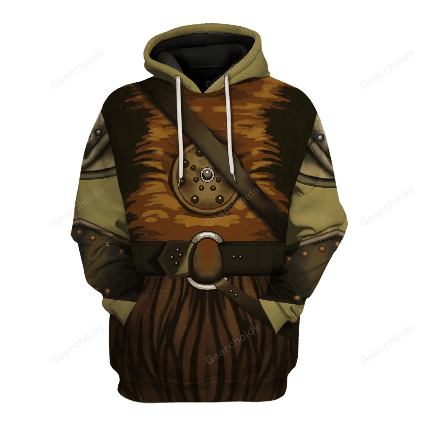 Stwa Gamorean Costume Hoodie Sweatshirt Sweatpants CSSWR007 - Image 2