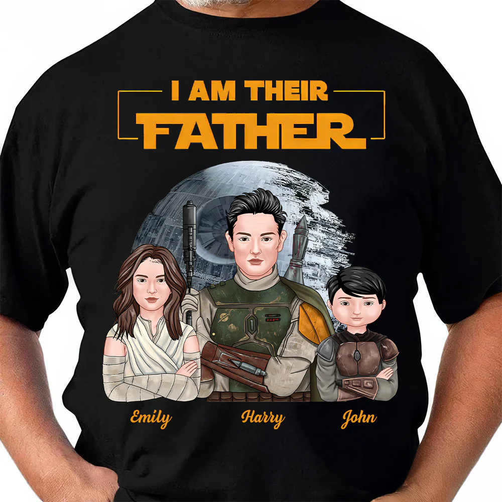 Stwas I'm There Father - Personalized Shirt - Gift For Dad, Father's Day | CL46 NA94 - Image 4