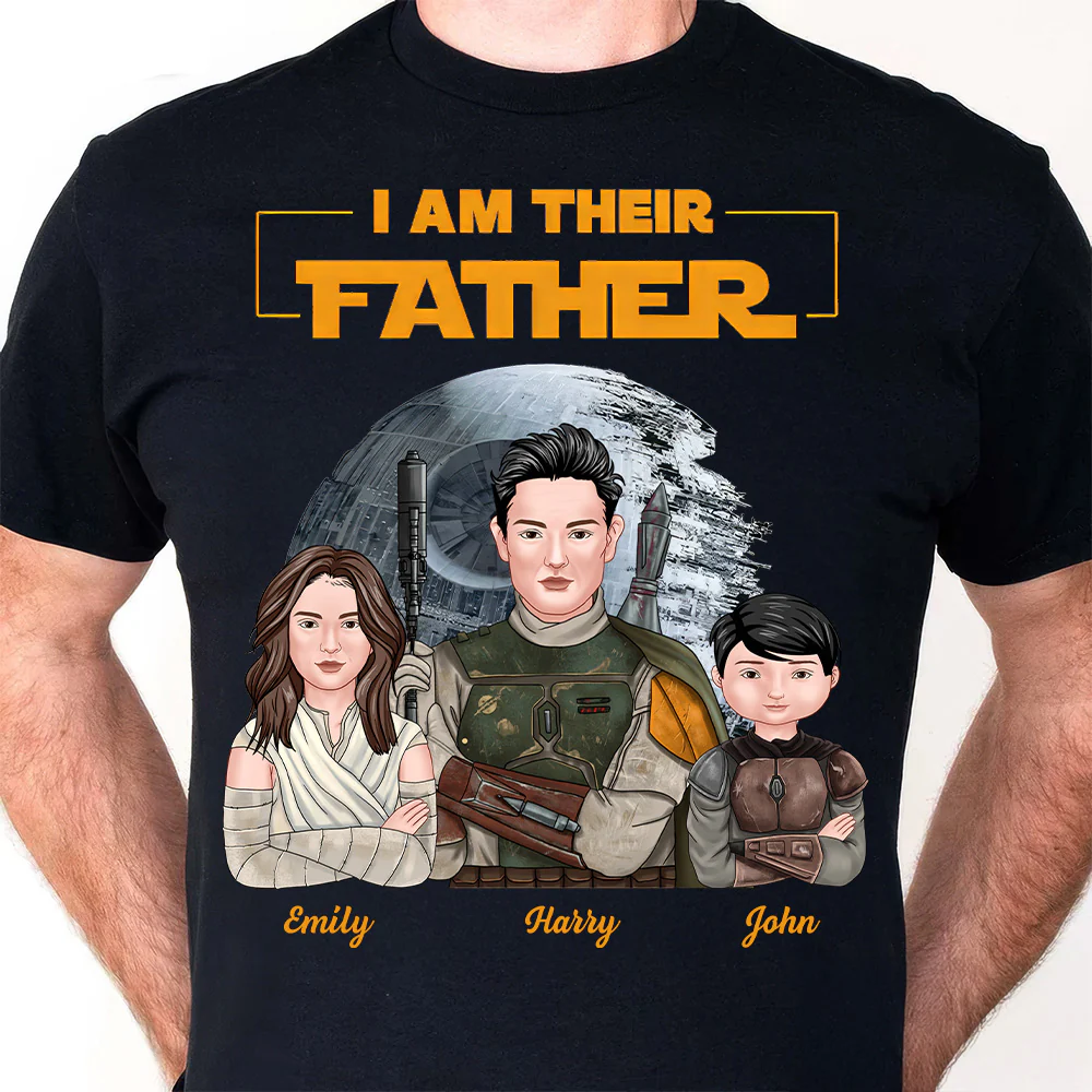Stwas I'm There Father - Personalized Shirt - Gift For Dad, Father's Day | CL46 NA94 - Image 5