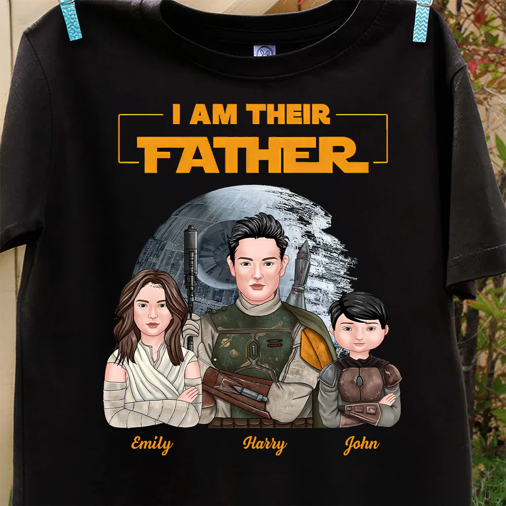 Stwas I'm There Father - Personalized Shirt - Gift For Dad, Father's Day | CL46 NA94 - Image 6
