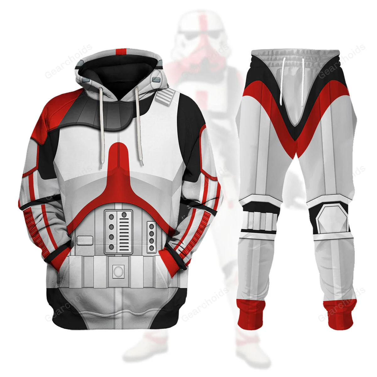 Stwa Incinerator Troopers Costume Hoodie Sweatshirt Sweatpants Tshirt Hawaiian shirt CSSWR023