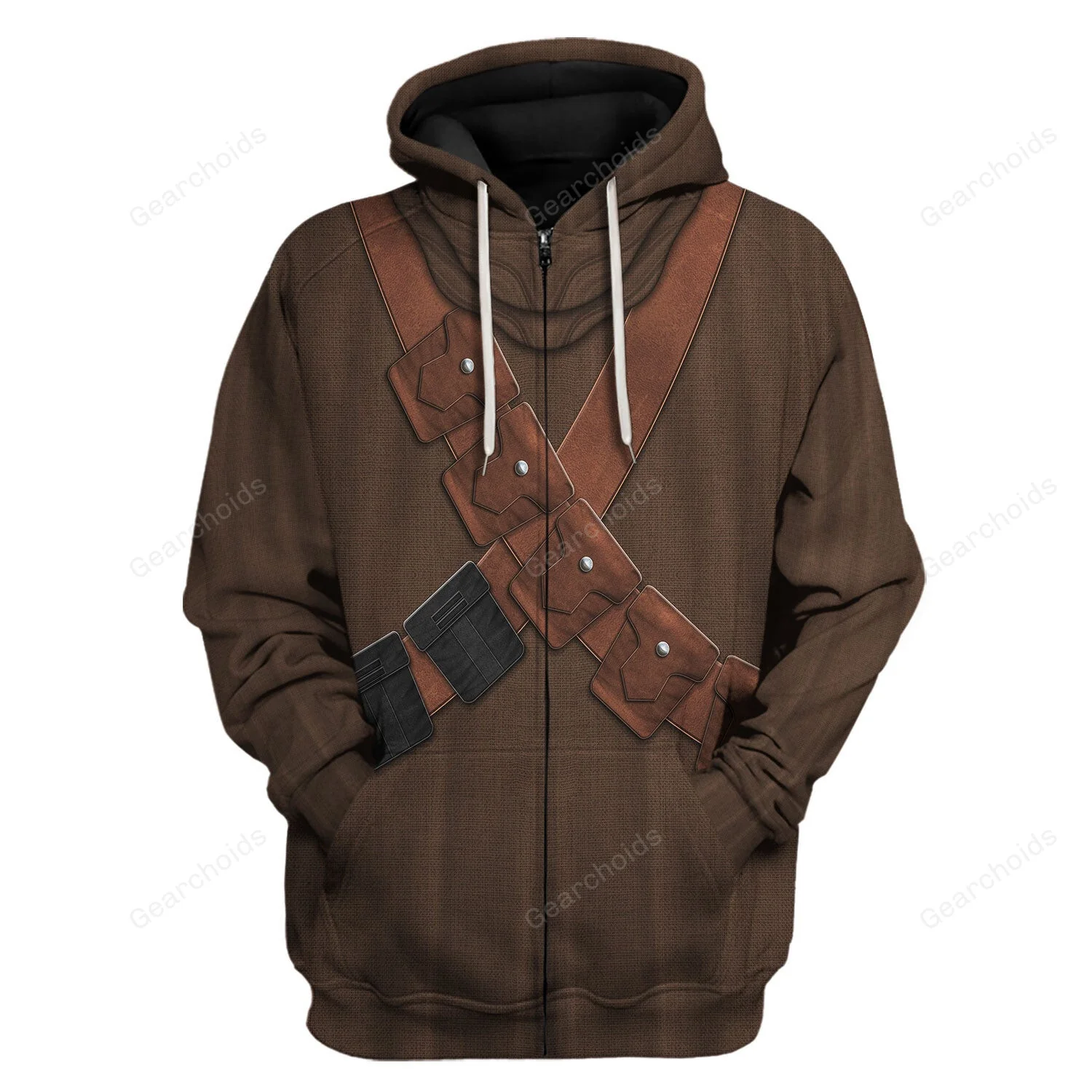 Stwa Jawa Costume Hoodie Sweatshirt Sweatpants CSSWR045 - Image 3
