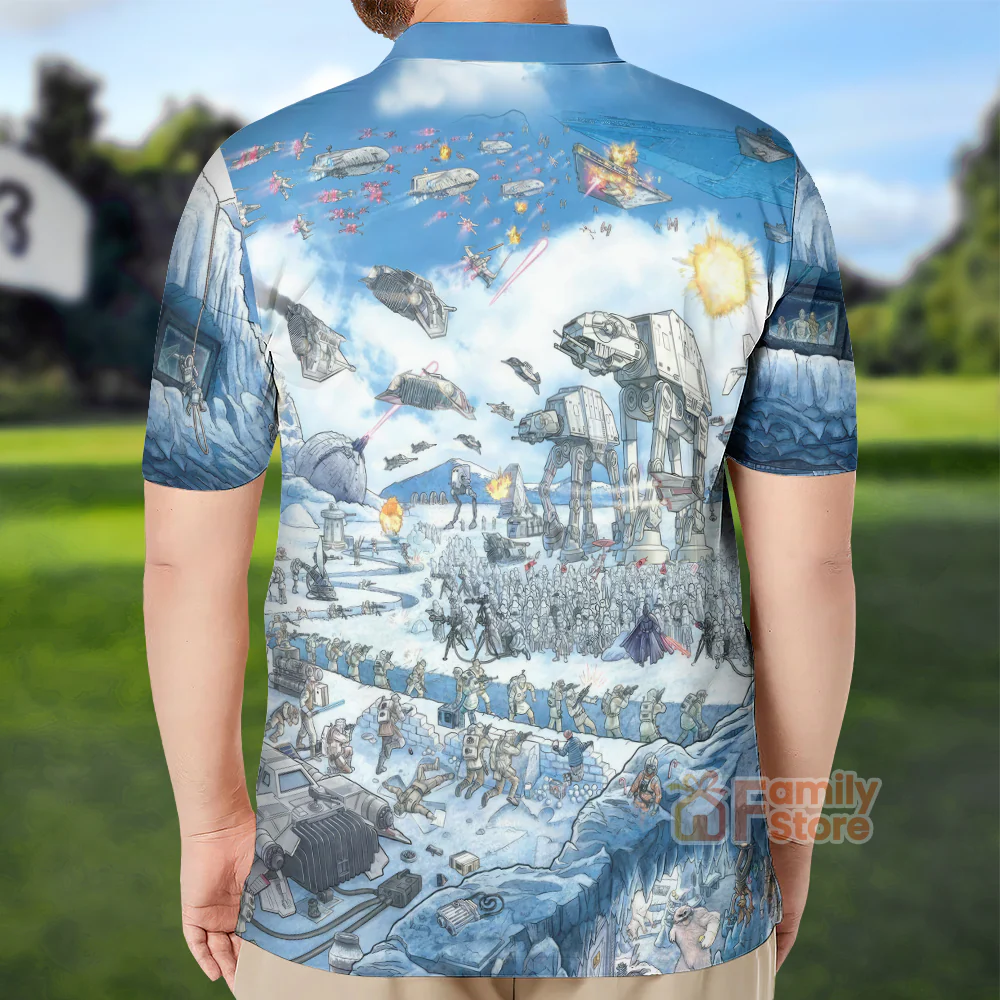 Stwa Let Go Of Everything You Fear To Lose - Men Polo Shirt - Image 3