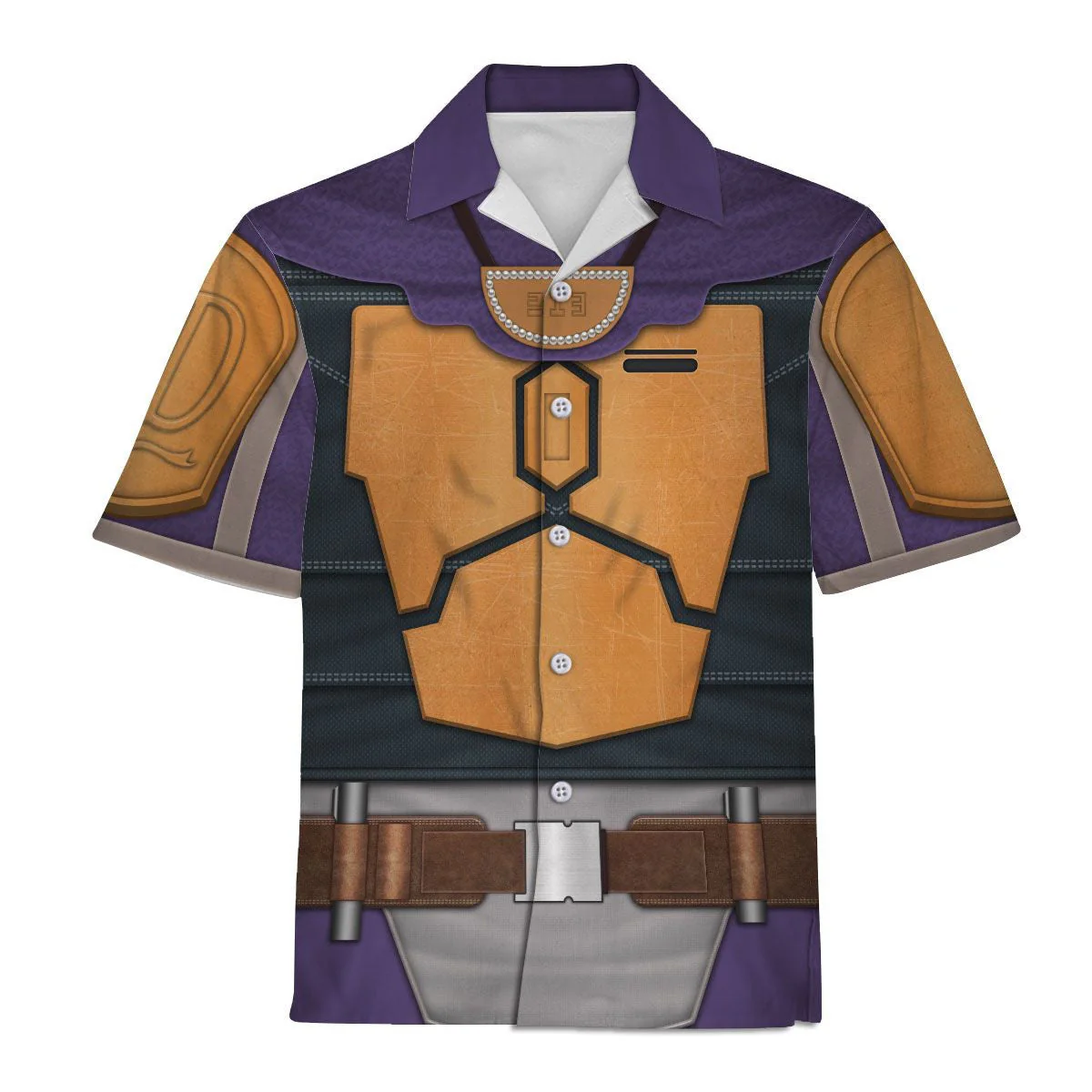 Stwa Mandalorian SD Costume Hoodie Sweatshirt Sweatpants Tshirt Hawaiian shirt CSSWR021 - Image 11