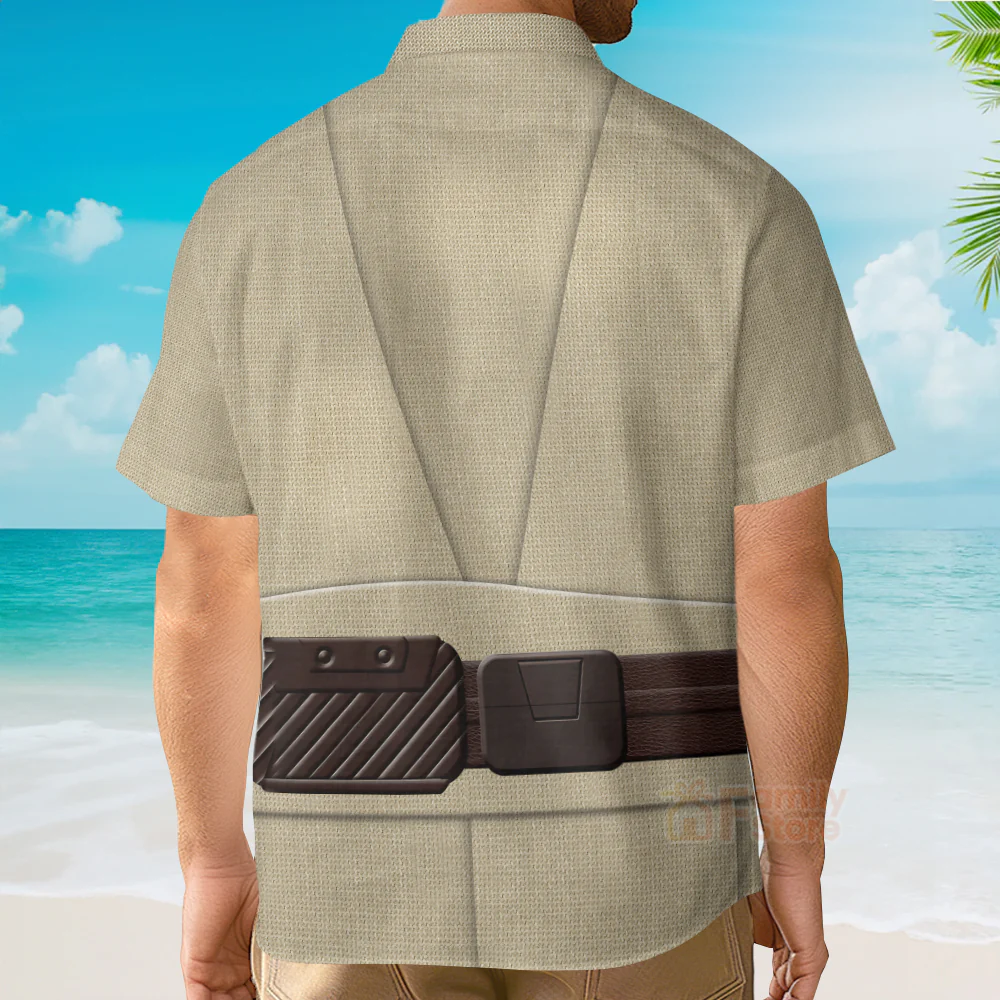 Stwa Obi Wan Kenobi Costume Hawaiian Shirt CSSWR020 - Image 4