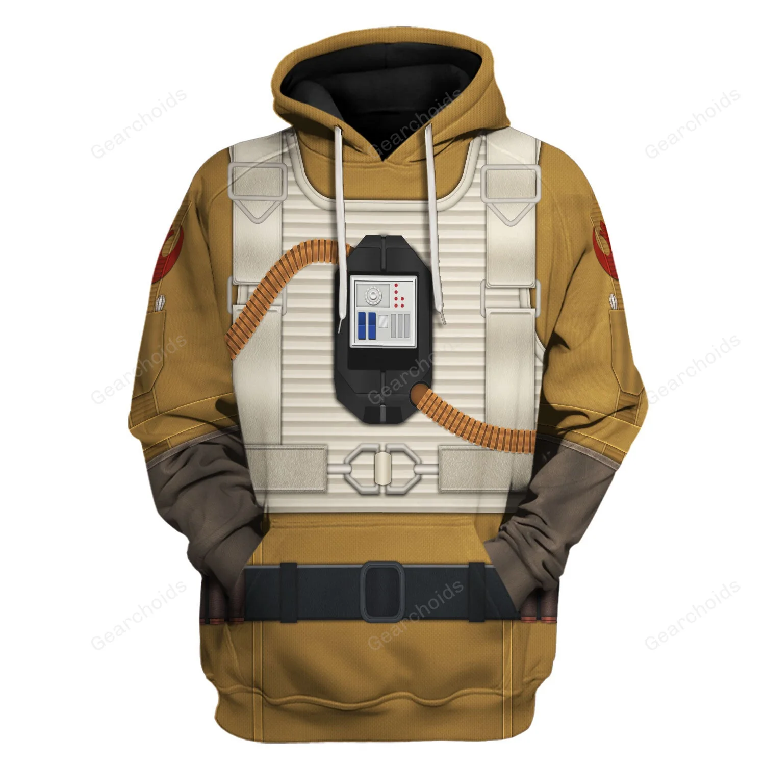 Stwa Paige Tico's Pilot Costume Hoodie Sweatshirt Sweatpants Tshirt Hawaiian shirt CSSWR084 - Image 2