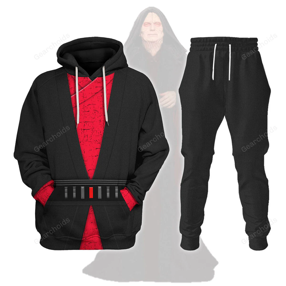 Stwa Palpatine Costume Hoodie Sweatshirt Sweatpants Tshirt Hawaiian shirt CSSWR062