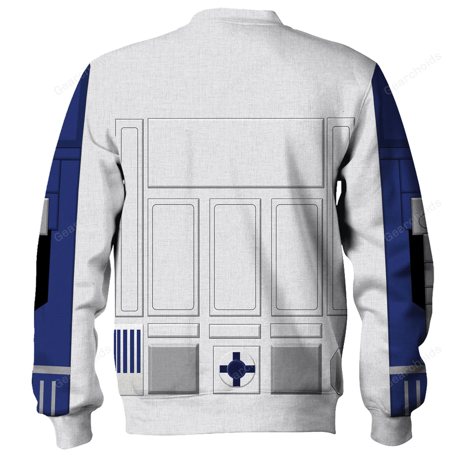 Stwa R2 D2 Robot Costume Hoodie Sweatshirt Sweatpants CSSWR015 - Image 5
