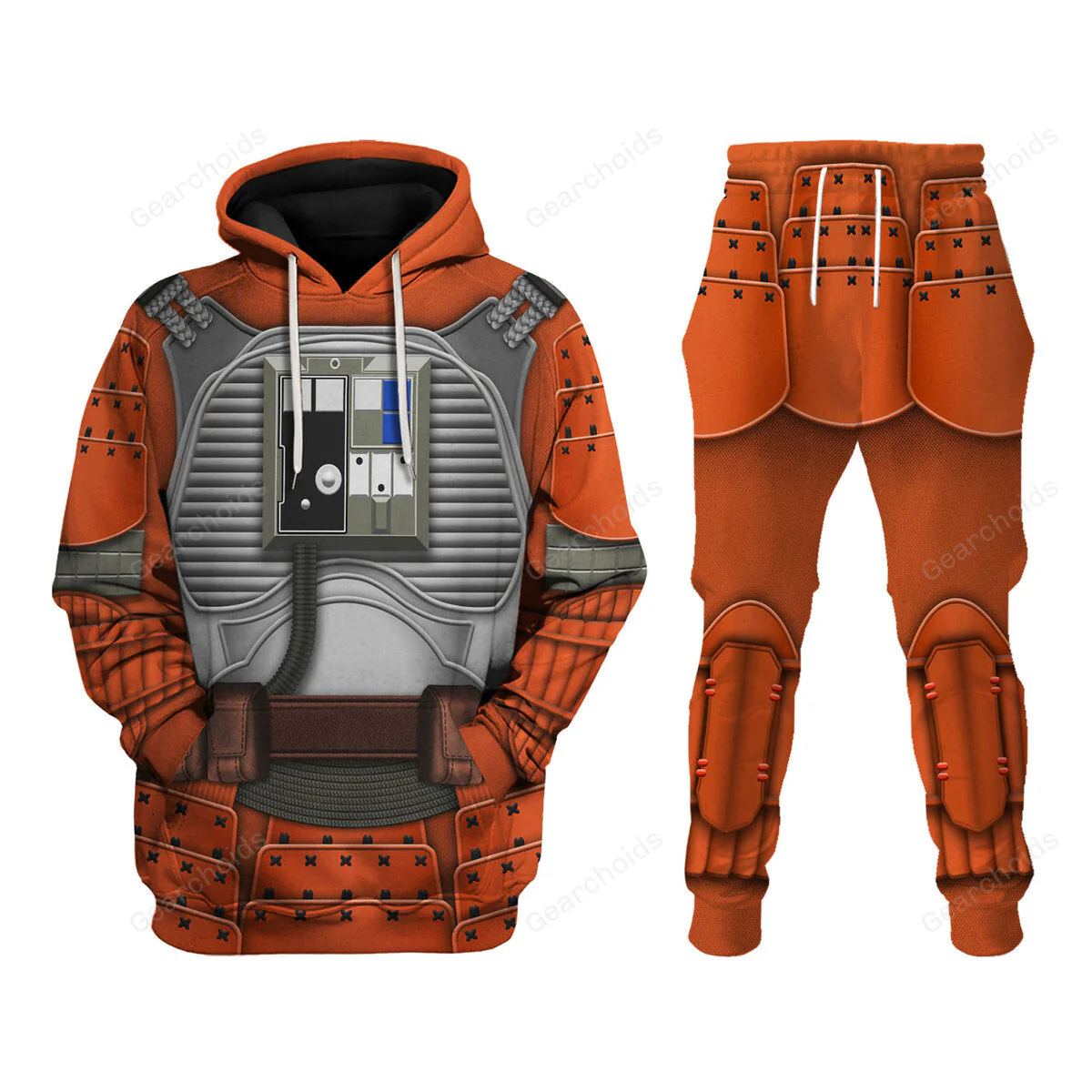Stwa Rebel Pilot Samurai Costume Hoodie Sweatshirt Sweatpants Tshirt Hawaiian shirt CSSWR057