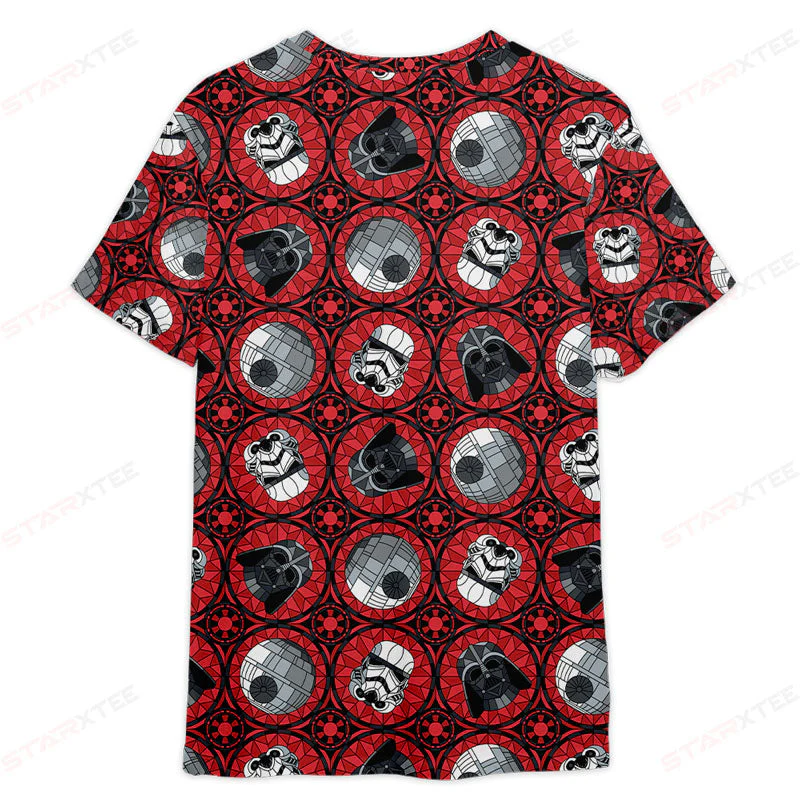 Stwa Red Pattern - 3D T-shirt For Fans - Image 2