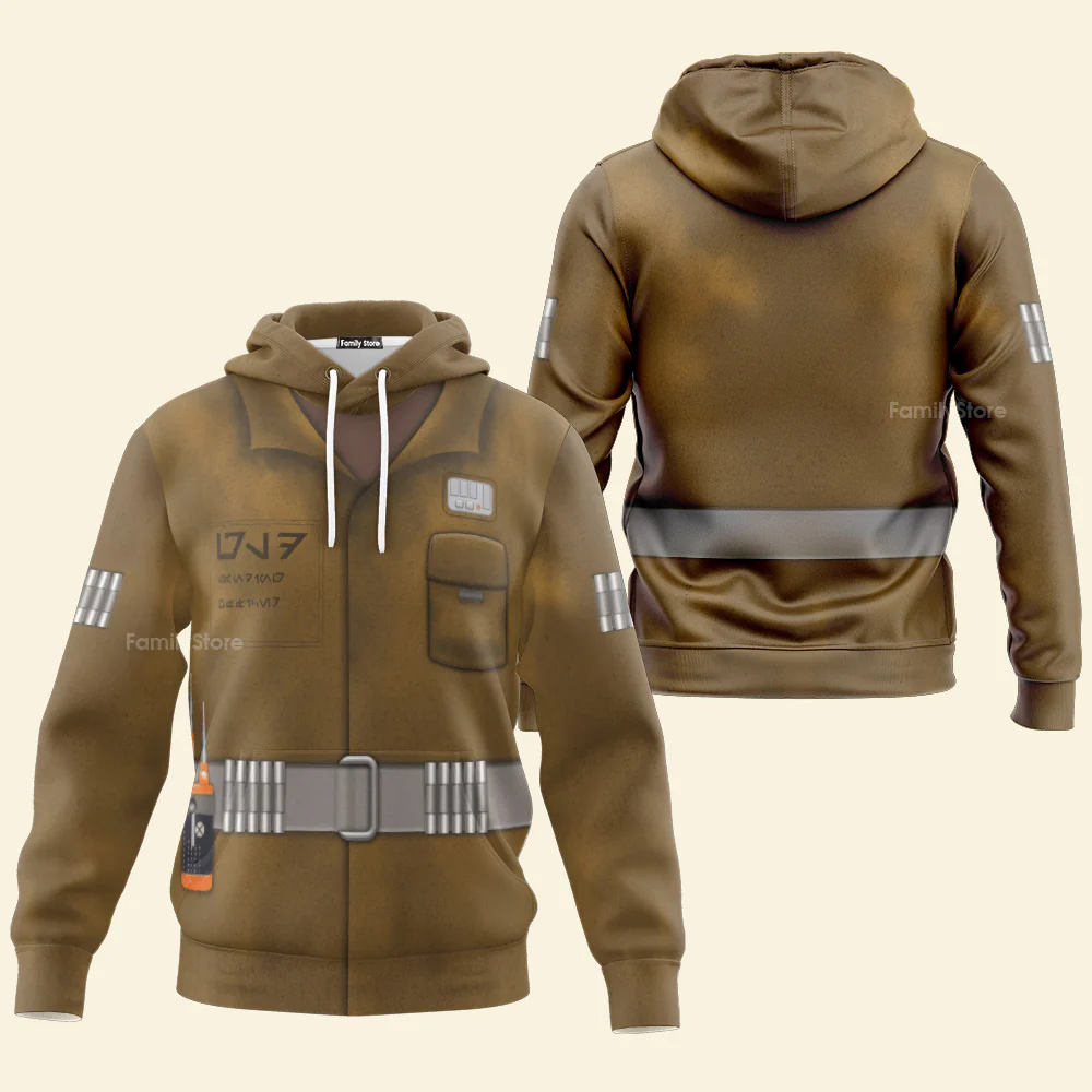 Stwa Rose Tico Costume Hoodie Sweatshirt Sweatpants Tshirt Hawaiian shirt CSSWR009 - Image 3