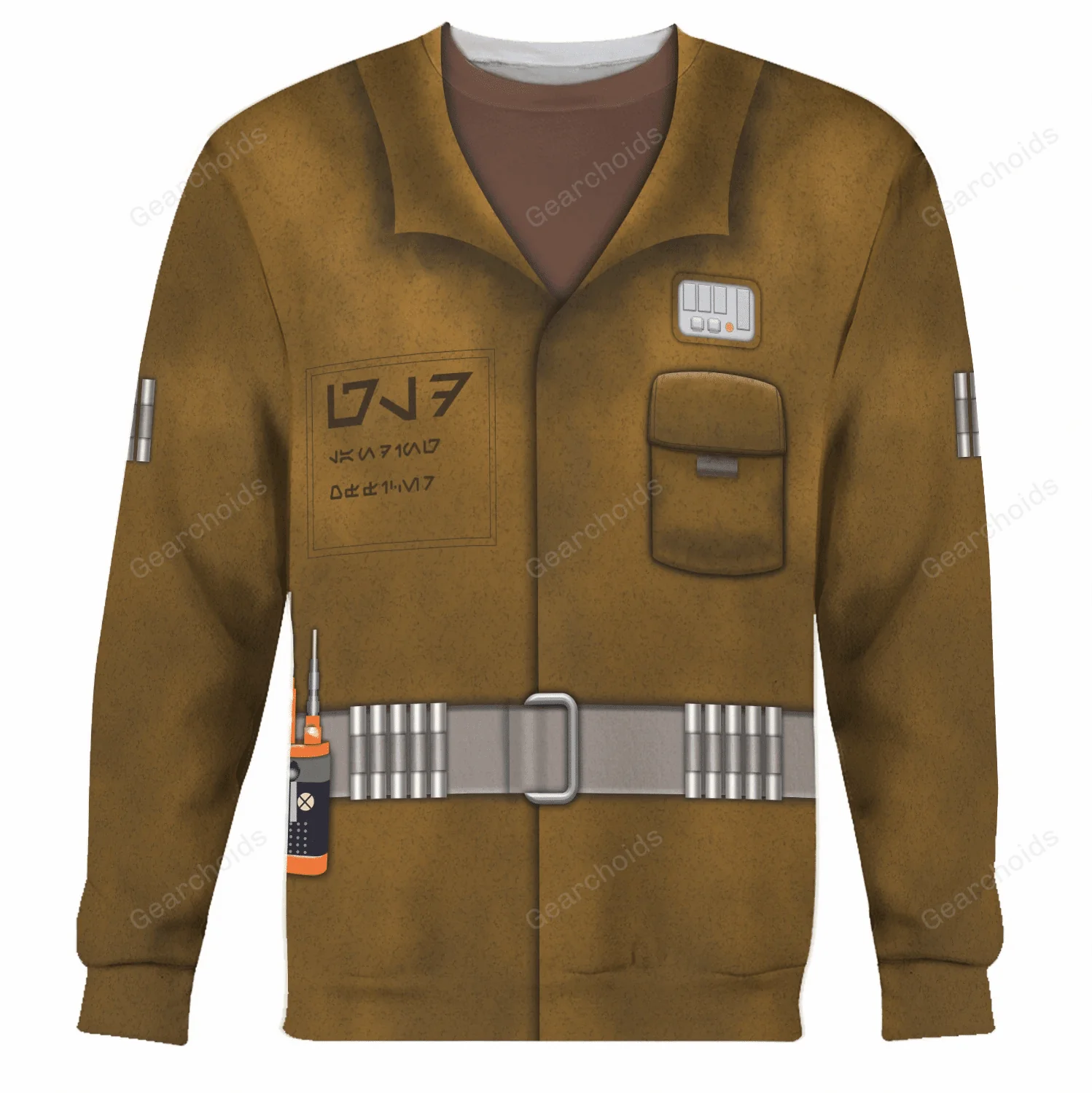 Stwa Rose Tico Costume Hoodie Sweatshirt Sweatpants Tshirt Hawaiian shirt CSSWR009 - Image 6